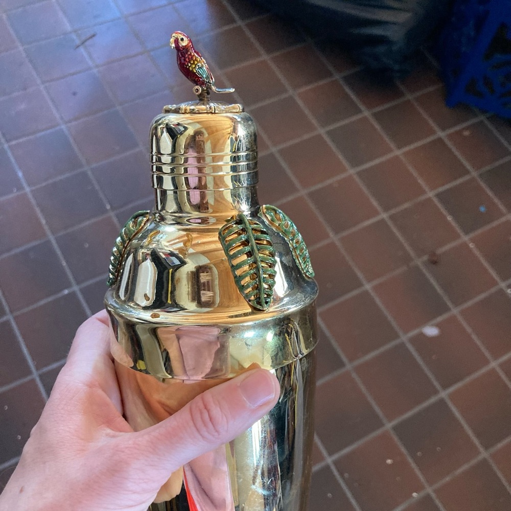 Vintage St. John cocktail shaker
